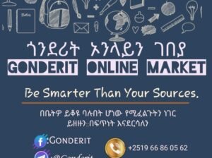Gonderit online market delivery