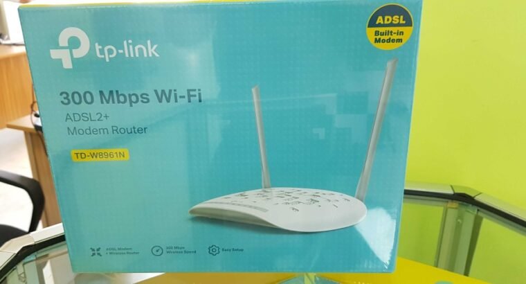 Tplink adsl wifi roter