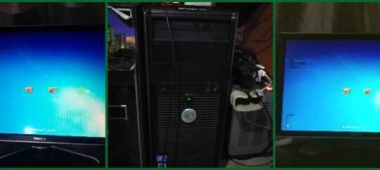 Optiplex 760 dell with monitor