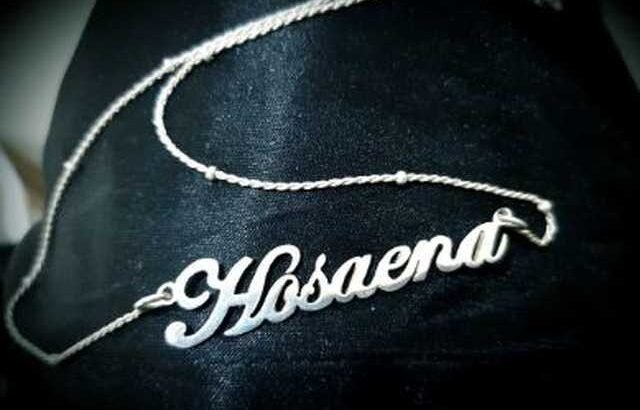 name necklace silver