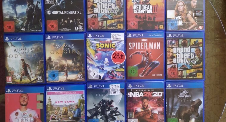 PS4 Game Playstation 4 Game GTA , FIFA