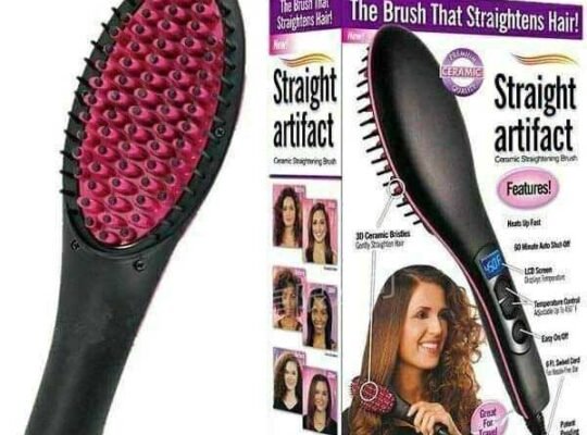 Szent peter ceramic hair straightener brush