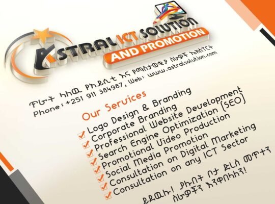 የንግድ ምልክት ዲዛይን እና የብራንዲንግ ስራ