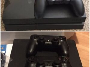 🔥 original ps4 from usa 🇺🇲
═ 
💥 ps4 slim slightly used 💥
+ 2 joysticks + 500gb + full
accessori