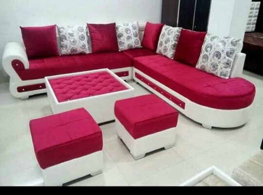 L shaped sofa