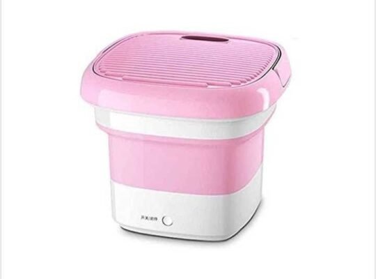 Folding washing machine