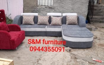 L shaped sofa