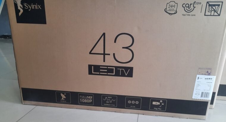Syinix 43′ Inch LED Tv
