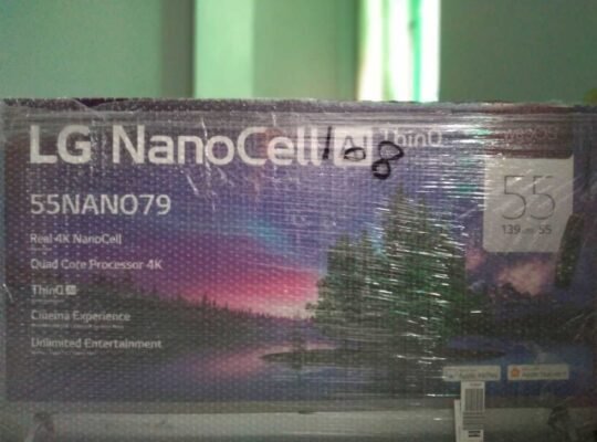 LG NanoCell TV 55 inch 4K Active HDR, WebOS Smart ThinQ AI