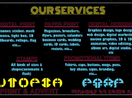 Utopia advert and print