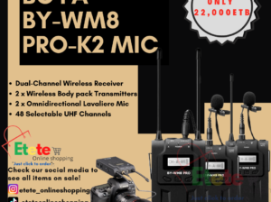 BOYA BY-WM8 Pro-K2 UHF Dual-Channel wireless mic