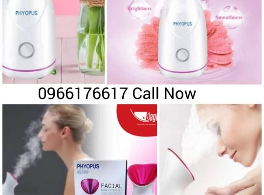 የፊት ስቲም Nano Steamer