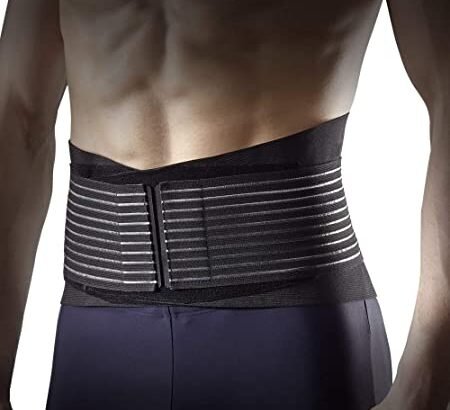 Black Back Support (With Stays)