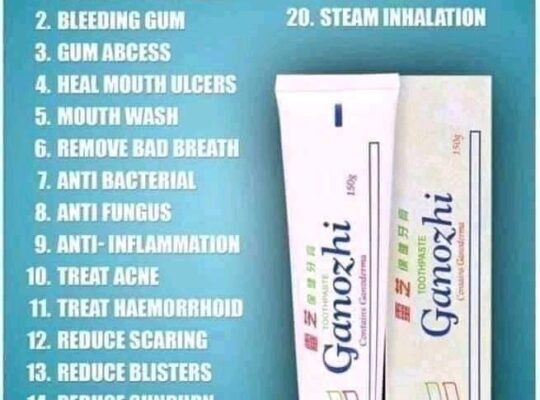 Ganozhi toothpaste
