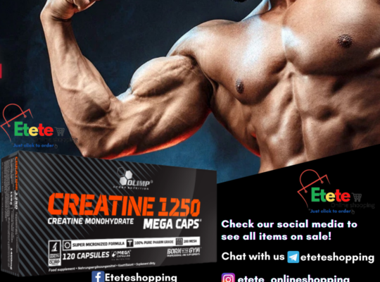 Creatine Monohydrate Mega caps