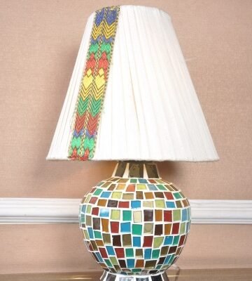 handcraft mosaic lampshade
