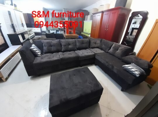 L shaped sofa