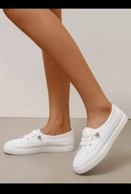 flat sneakers