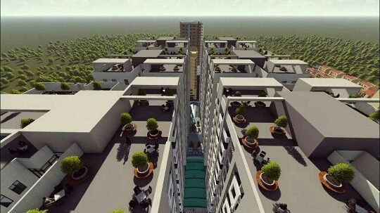 apartments and shops with 10% down payment(290,000) and 50% bank