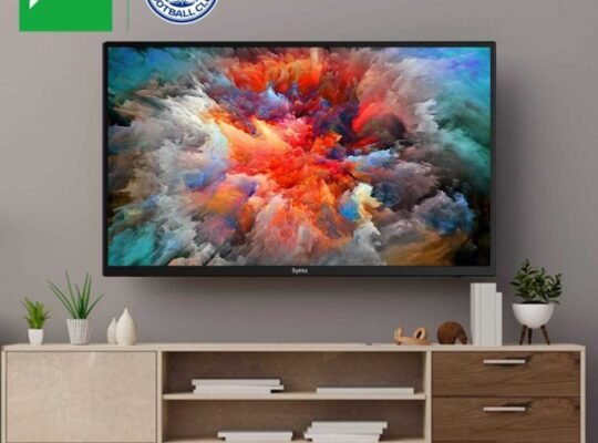 Syinix 32″ TV with Free Decoder + Free Stabilizer +icast