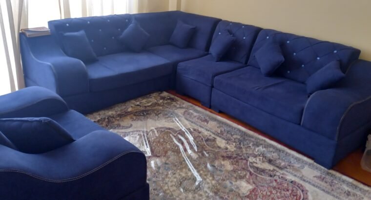 L shape sofa with Five years Garentee latter.